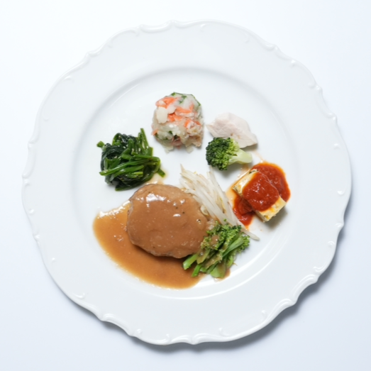 〔01〕デミグラスハンバーグ弁当