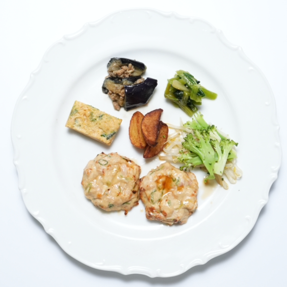 〔24〕鶏の照り焼きハンバーグ弁当